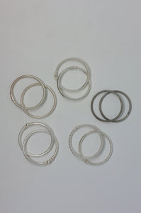 Silver Bangles