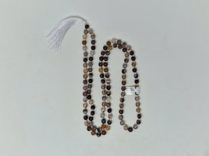 Botswana Agate Mala