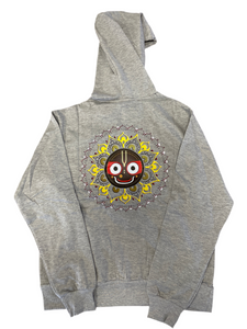 Jai Jagannath Grey Hoodie