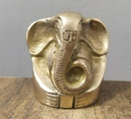 Brass Ganesh Head(UZZ)