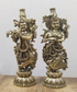 Brass Radha Krishna Pair Medium