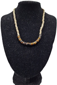 Tulasi Neckbeads + Stone - One Round (Various Stones)