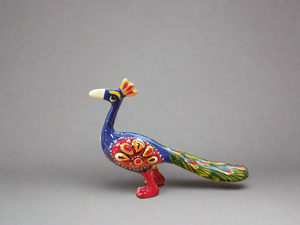 2" Painted Peacock - MT 1006