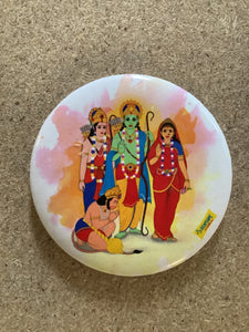 Pin Badges : Sita Ram Laxman hanuman