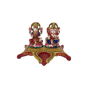 METAL PAINTED LAXMI GANESH (SRZ)