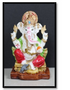 Resin Ganesh On Square Base