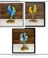 Brass Love Parrots