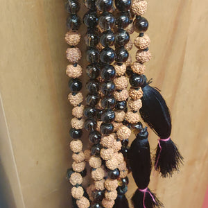 Rudraksha/Semi-Precious Stone Mala