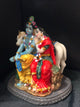 Divine Couple Deity 6" Murti