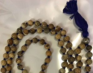 Stone Mala 18" (Various Designs)