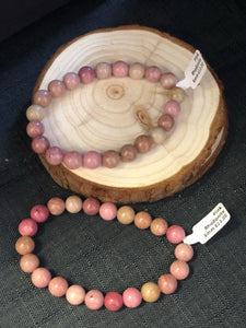 Pink Rhodonite Bracelet