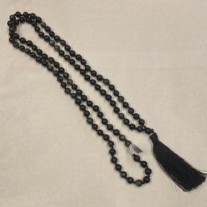 Golden Obsidian Stone Mala