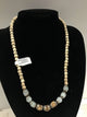 Stone, Metal + Tulasi Neckbeads - One Round